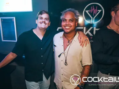 A professional photo of guests enjoying themselves at Cocktails Nightclub from our gallery.