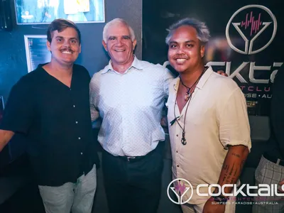 A professional photo of guests enjoying themselves at Cocktails Nightclub from our gallery.