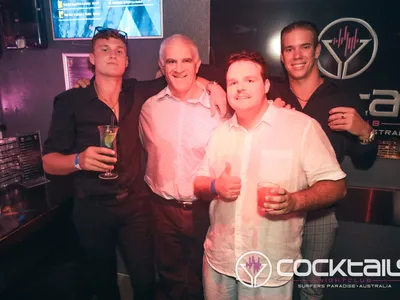 A professional photo of guests enjoying themselves at Cocktails Nightclub from our gallery.