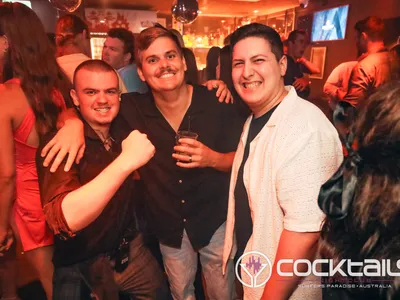 A professional photo of guests enjoying themselves at Cocktails Nightclub from our gallery.