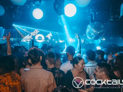 A professional photo of guests enjoying themselves at Cocktails Nightclub from our gallery.