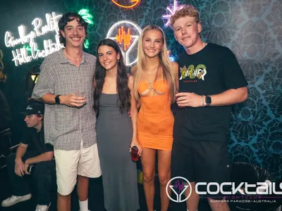 A professional photo of guests enjoying themselves at Cocktails Nightclub from our gallery.