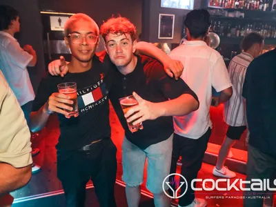 A professional photo of guests enjoying themselves at Cocktails Nightclub from our gallery.