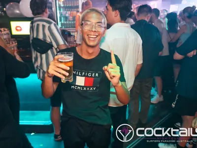 A professional photo of guests enjoying themselves at Cocktails Nightclub from our gallery.