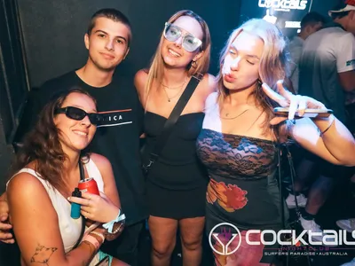 A professional photo of guests enjoying themselves at Cocktails Nightclub from our gallery.