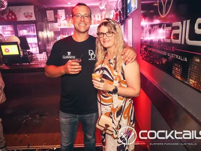 A professional photo of guests enjoying themselves at Cocktails Nightclub from our gallery.