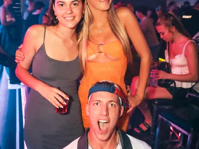 A professional photo of guests enjoying themselves at Cocktails Nightclub from our gallery.