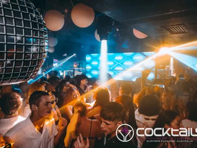 A professional photo of guests enjoying themselves at Cocktails Nightclub from our gallery.