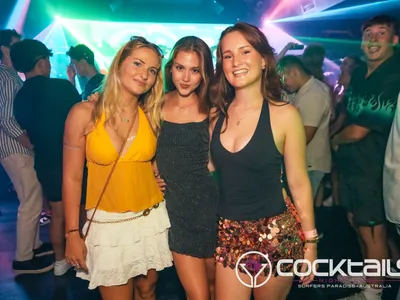 A professional photo of guests enjoying themselves at Cocktails Nightclub from our gallery.