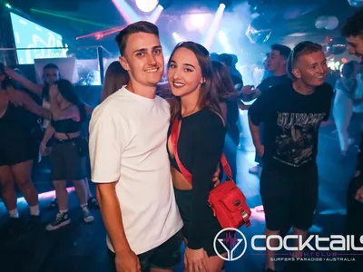 A professional photo of guests enjoying themselves at Cocktails Nightclub from our gallery.