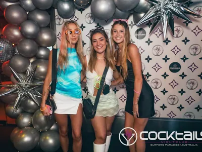 A professional photo of guests enjoying themselves at Cocktails Nightclub from our gallery.