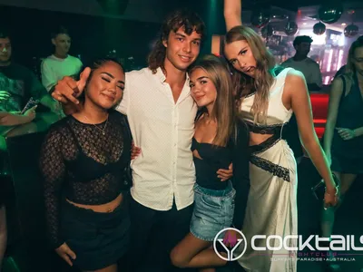 A professional photo of guests enjoying themselves at Cocktails Nightclub from our gallery.