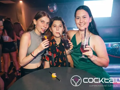 A professional photo of guests enjoying themselves at Cocktails Nightclub from our gallery.