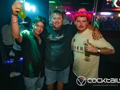 A professional photo of guests enjoying themselves at Cocktails Nightclub from our gallery.