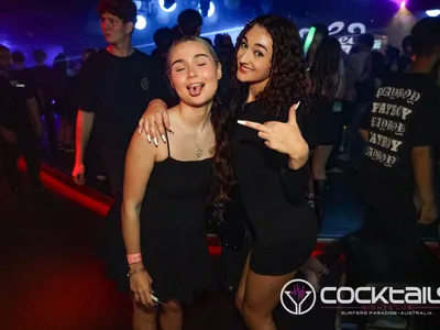 A professional photo of guests enjoying themselves at Cocktails Nightclub from our gallery.