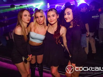 A professional photo of guests enjoying themselves at Cocktails Nightclub from our gallery.