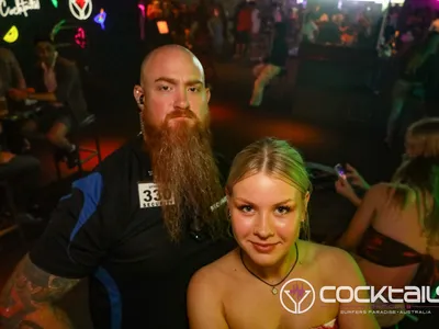 A professional photo of guests enjoying themselves at Cocktails Nightclub from our gallery.