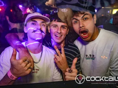 A professional photo of guests enjoying themselves at Cocktails Nightclub from our gallery.