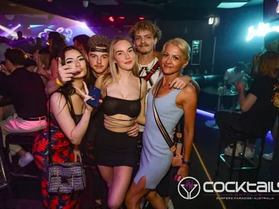 A professional photo of guests enjoying themselves at Cocktails Nightclub from our gallery.