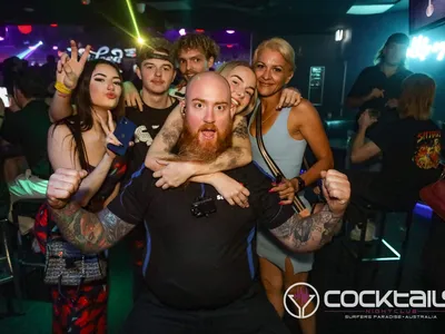 A professional photo of guests enjoying themselves at Cocktails Nightclub from our gallery.