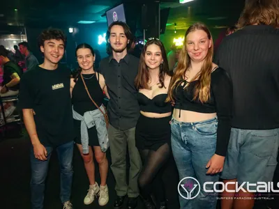 A professional photo of guests enjoying themselves at Cocktails Nightclub from our gallery.