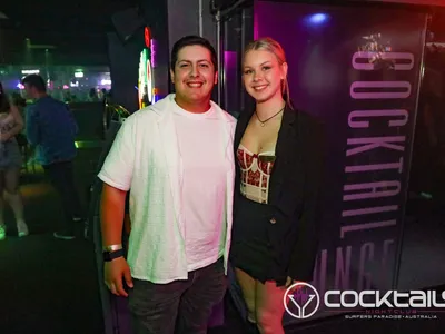 A professional photo of guests enjoying themselves at Cocktails Nightclub from our gallery.