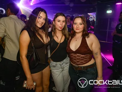 A professional photo of guests enjoying themselves at Cocktails Nightclub from our gallery.