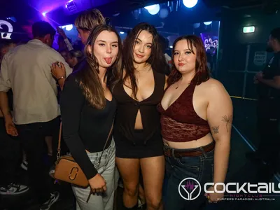 A professional photo of guests enjoying themselves at Cocktails Nightclub from our gallery.