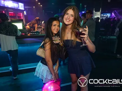 A professional photo of guests enjoying themselves at Cocktails Nightclub from our gallery.