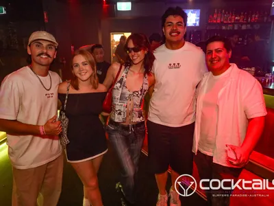 A professional photo of guests enjoying themselves at Cocktails Nightclub from our gallery.