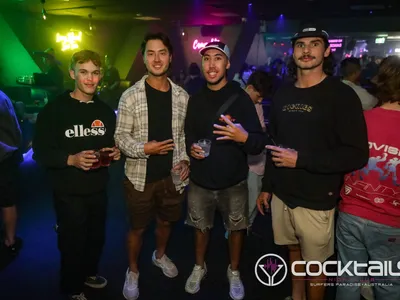 A professional photo of guests enjoying themselves at Cocktails Nightclub from our gallery.