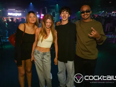 A professional photo of guests enjoying themselves at Cocktails Nightclub from our gallery.