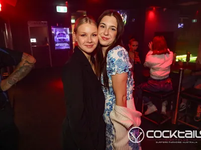 A professional photo of guests enjoying themselves at Cocktails Nightclub from our gallery.