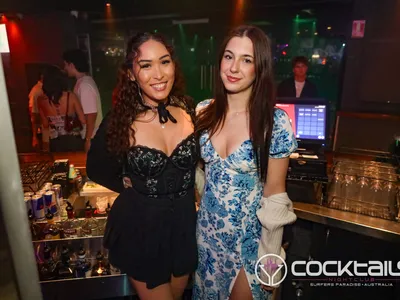 A professional photo of guests enjoying themselves at Cocktails Nightclub from our gallery.