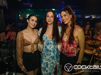 A professional photo of guests enjoying themselves at Cocktails Nightclub from our gallery.