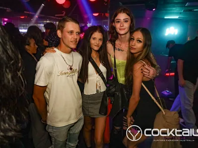 A professional photo of guests enjoying themselves at Cocktails Nightclub from our gallery.