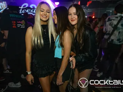 A professional photo of guests enjoying themselves at Cocktails Nightclub from our gallery.