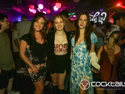 A professional photo of guests enjoying themselves at Cocktails Nightclub from our gallery.