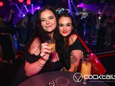 A professional photo of guests enjoying themselves at Cocktails Nightclub from our gallery.