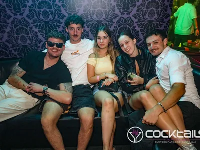 A professional photo of guests enjoying themselves at Cocktails Nightclub from our gallery.