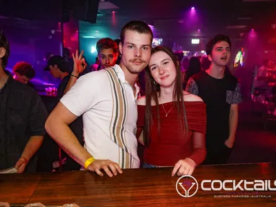 A professional photo of guests enjoying themselves at Cocktails Nightclub from our gallery.