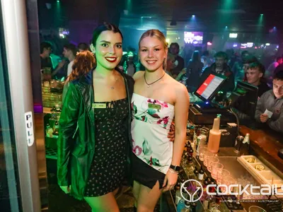 A professional photo of guests enjoying themselves at Cocktails Nightclub from our gallery.