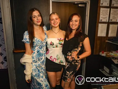 A professional photo of guests enjoying themselves at Cocktails Nightclub from our gallery.