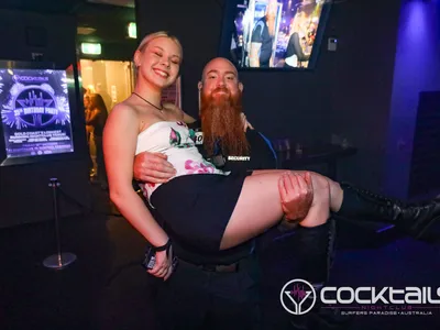 A professional photo of guests enjoying themselves at Cocktails Nightclub from our gallery.