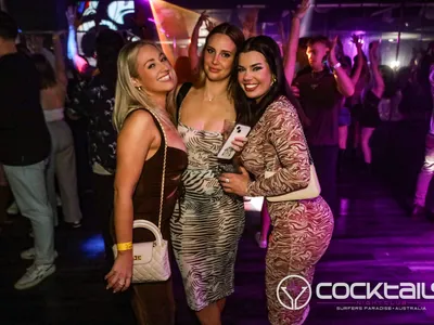 A professional photo of guests enjoying themselves at Cocktails Nightclub from our gallery.