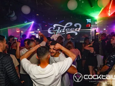 A professional photo of guests enjoying themselves at Cocktails Nightclub from our gallery.