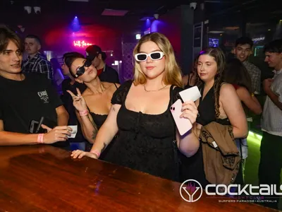 A professional photo of guests enjoying themselves at Cocktails Nightclub from our gallery.