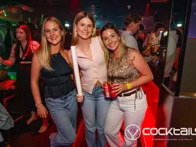 A professional photo of guests enjoying themselves at Cocktails Nightclub from our gallery.