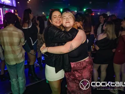 A professional photo of guests enjoying themselves at Cocktails Nightclub from our gallery.