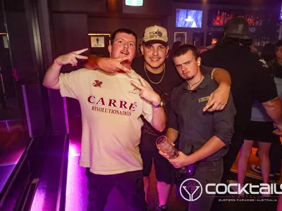 A professional photo of guests enjoying themselves at Cocktails Nightclub from our gallery.